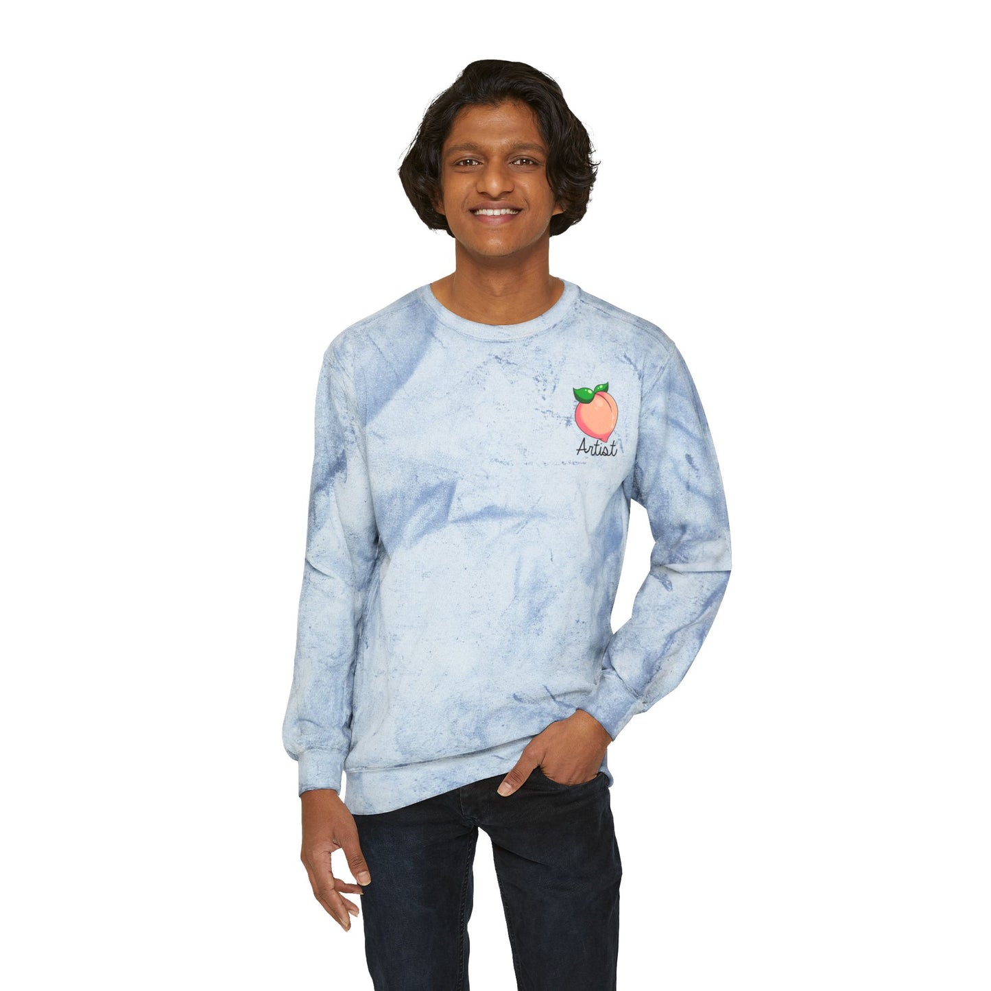 Peach Artist Sweatshirt