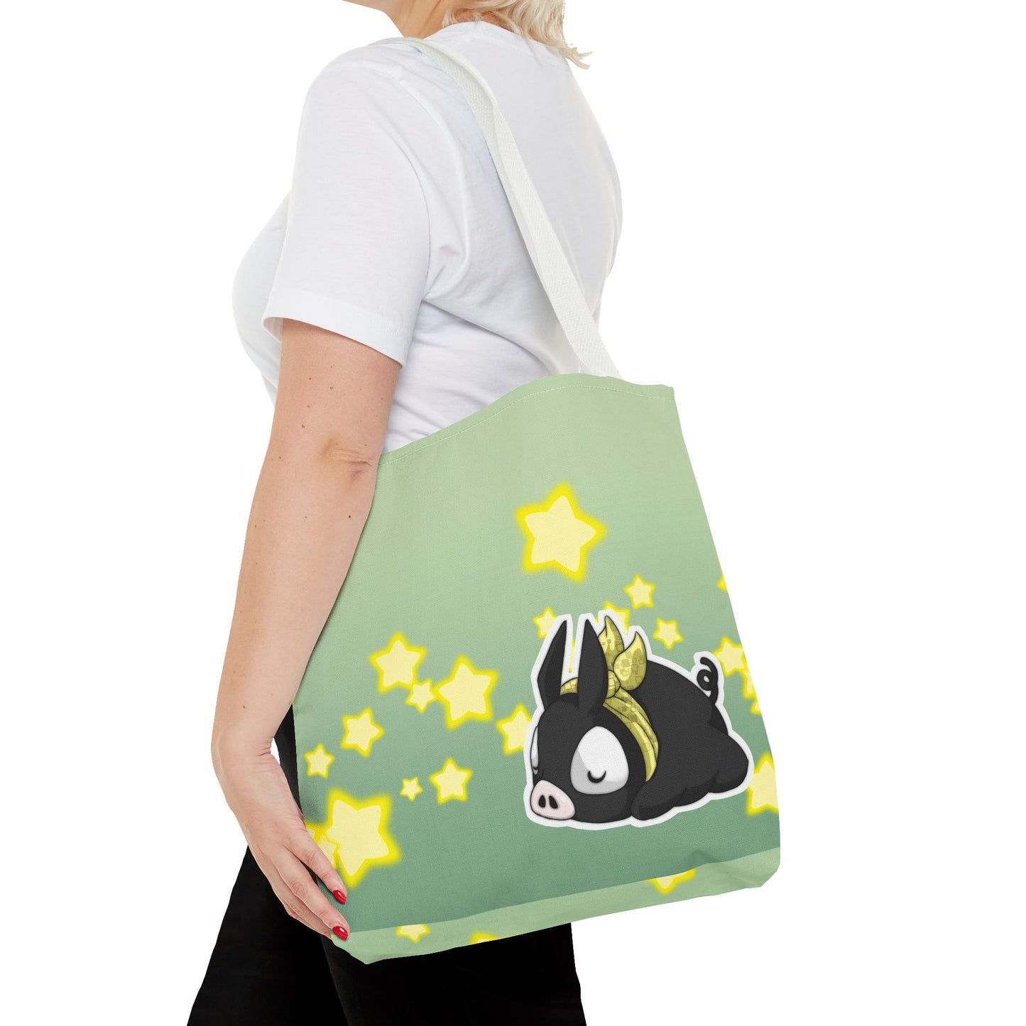 Sleepy P-Chan Tote Bag