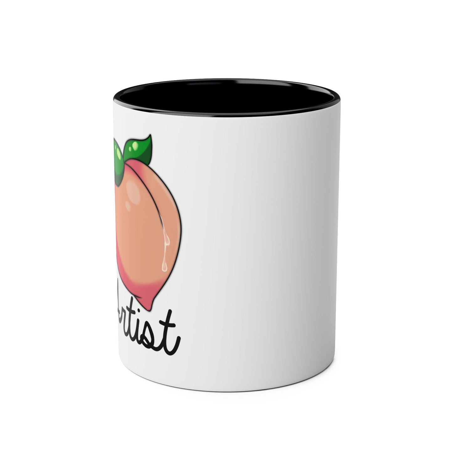 Peach Artist Mug, 11oz