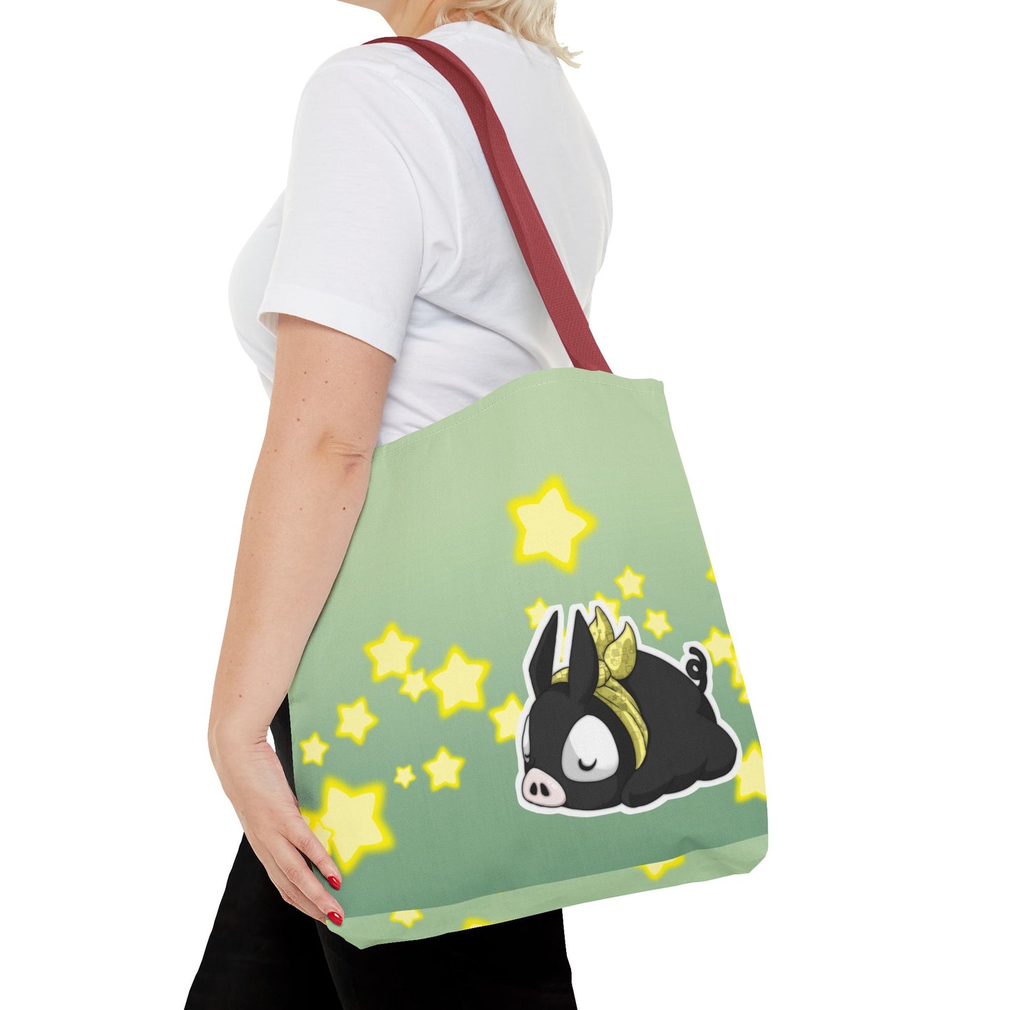 Sleepy P-Chan Tote Bag