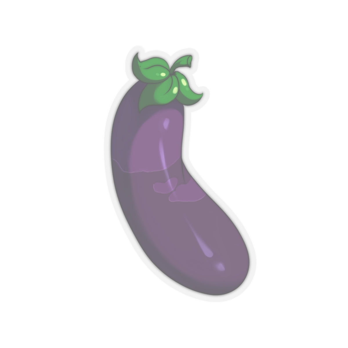 Wet Eggplant Sticker