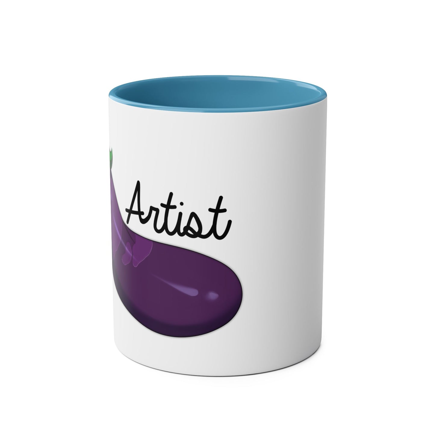 Eggplant Artist Mug, 11oz