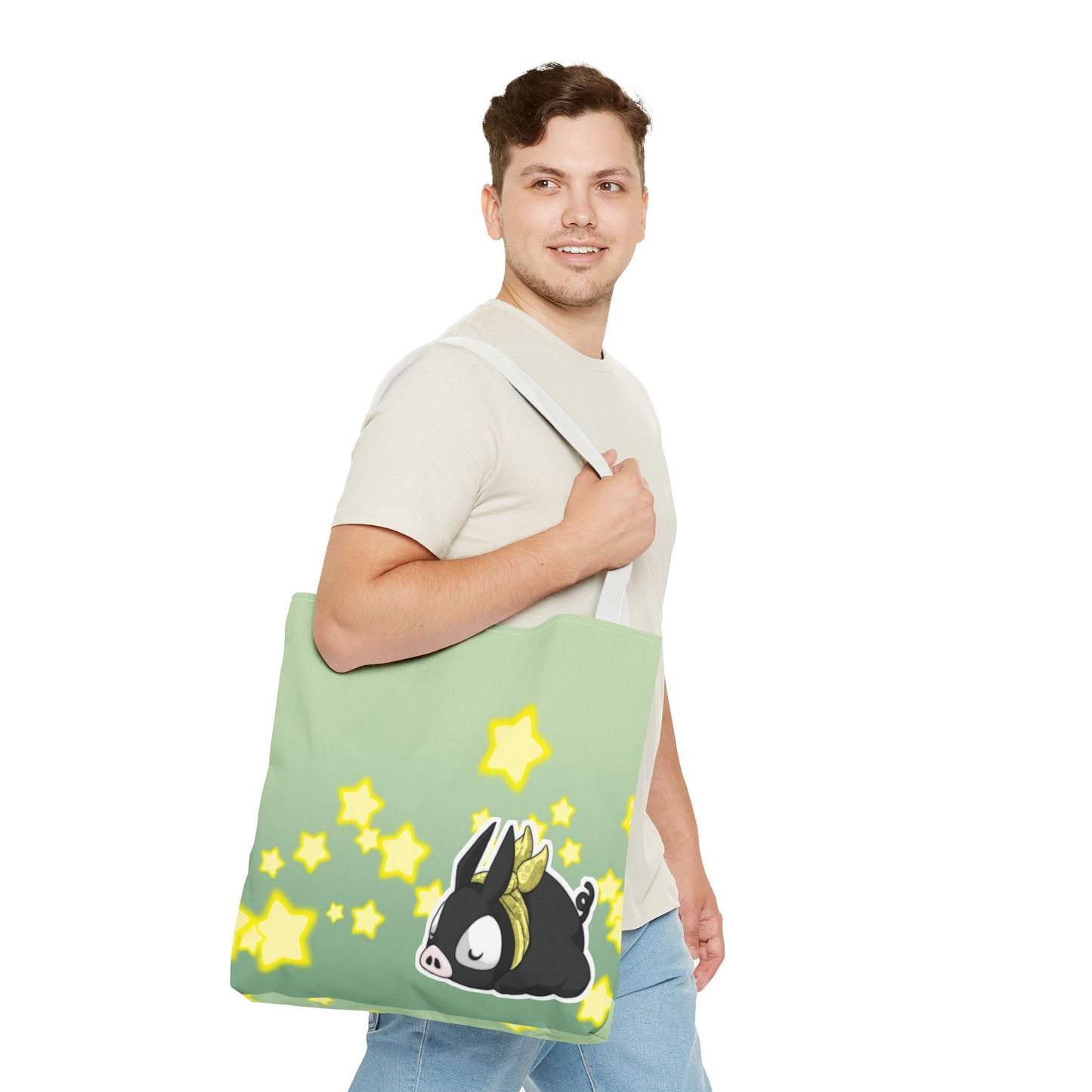 Sleepy P-Chan Tote Bag