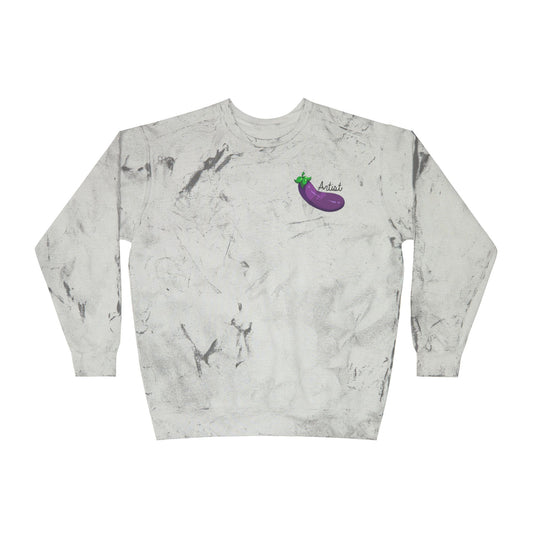 Eggplant Artist Sweatshirt