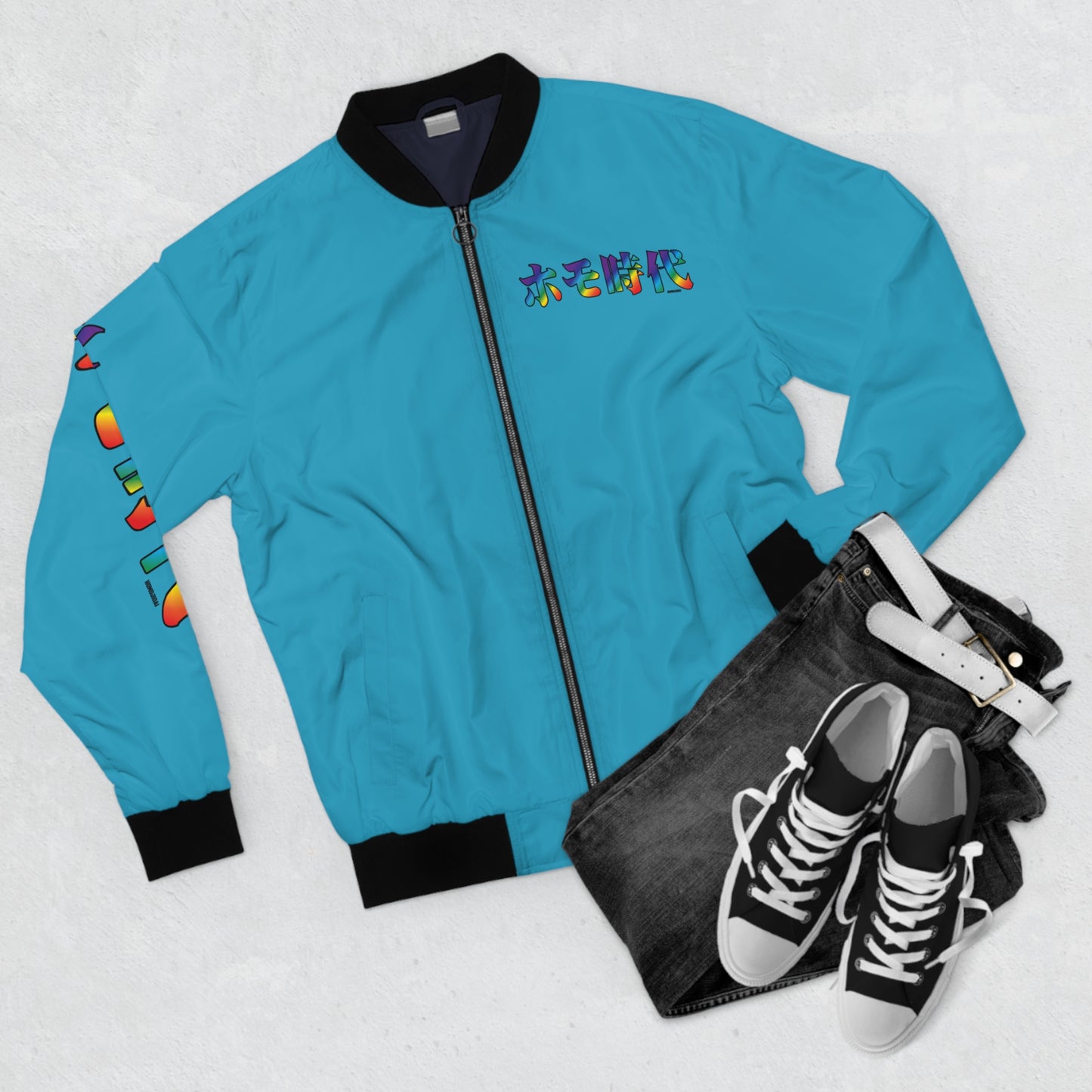 HOMO JIDAI Bomber Jacket (Rainbow Version)