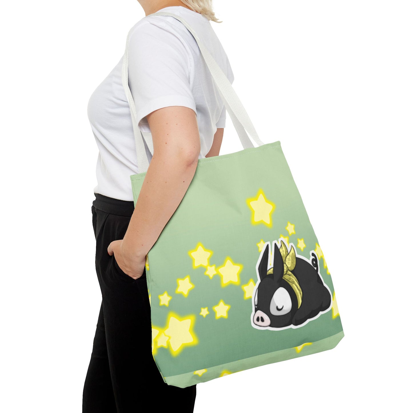 Sleepy P-Chan Tote Bag