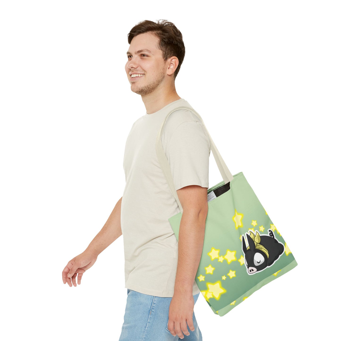 Sleepy P-Chan Tote Bag