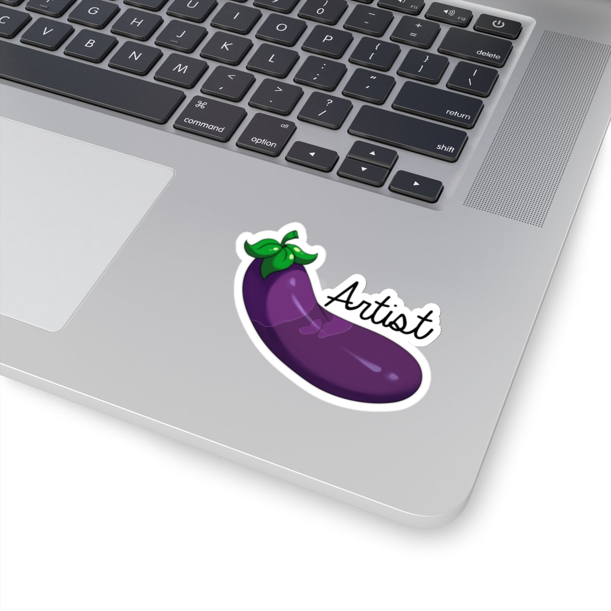 Eggplant Artist Sticker