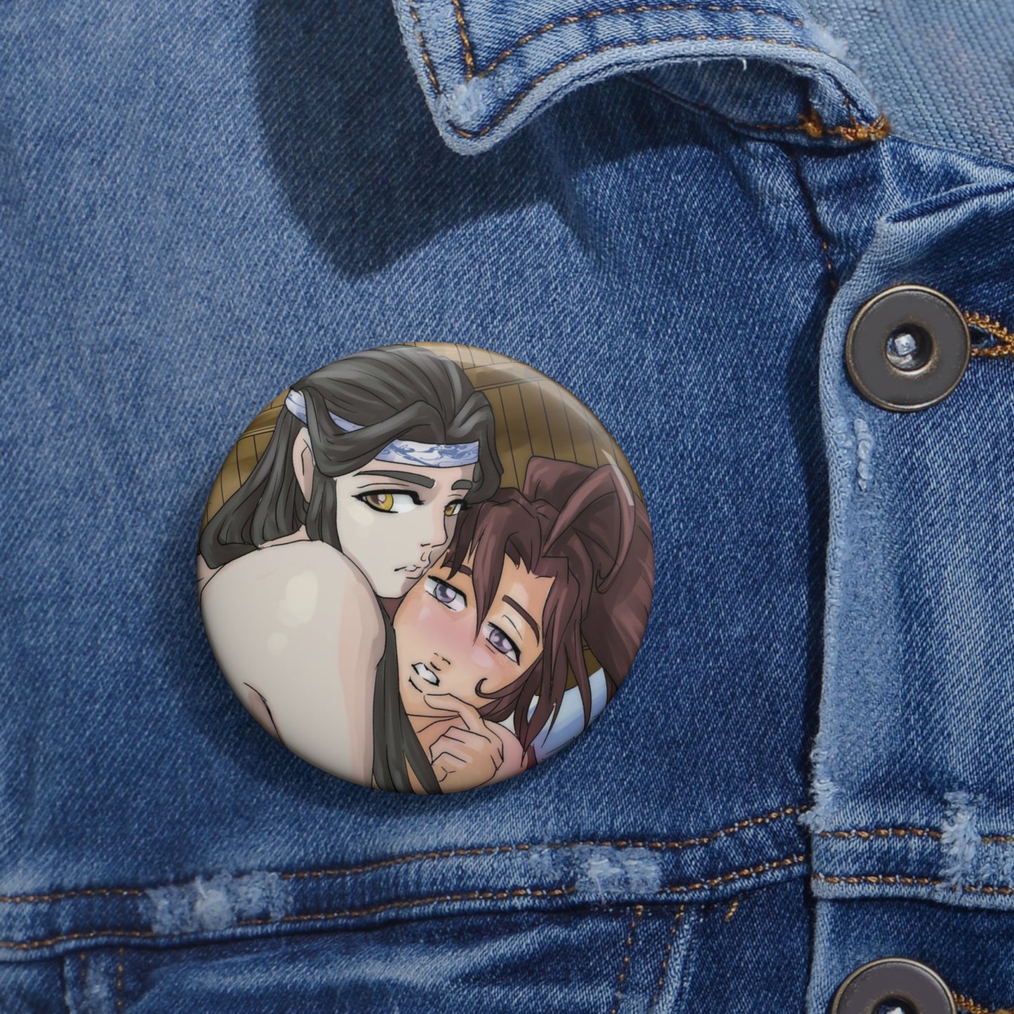 Study Arc Wangxian Button