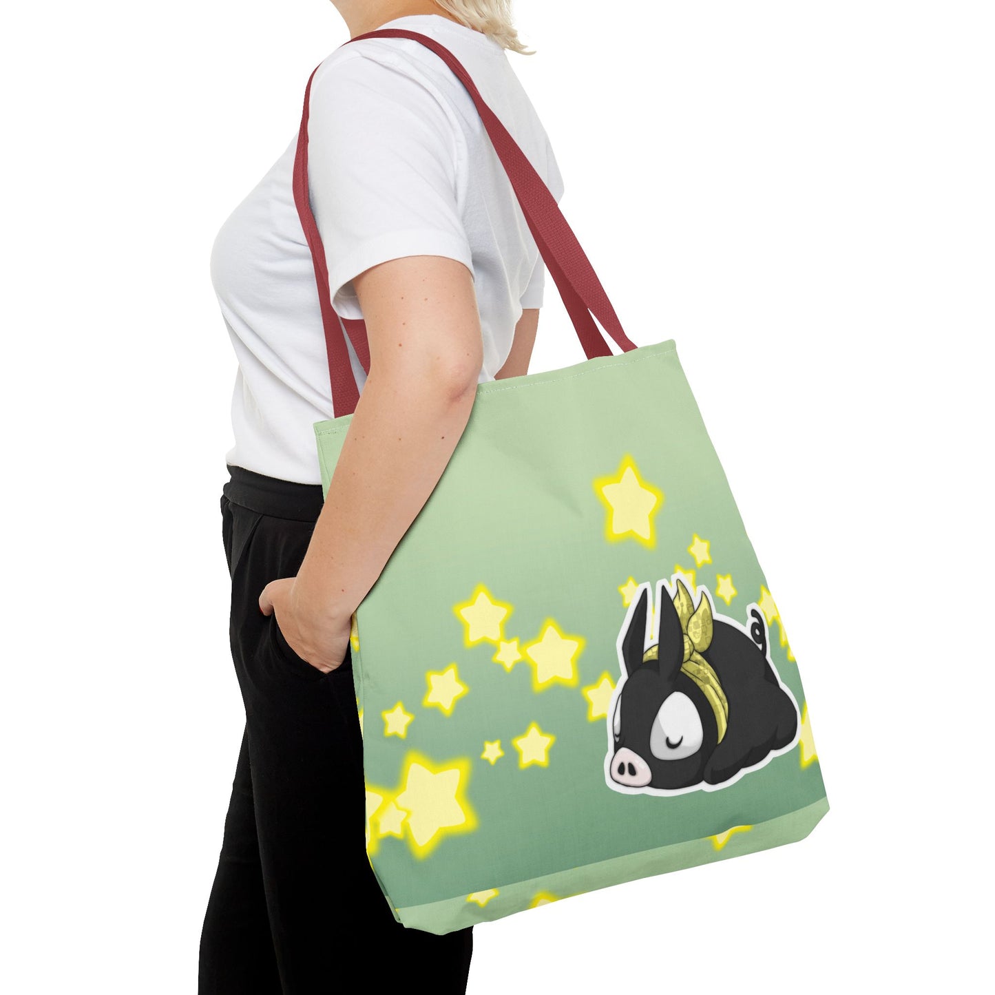 Sleepy P-Chan Tote Bag