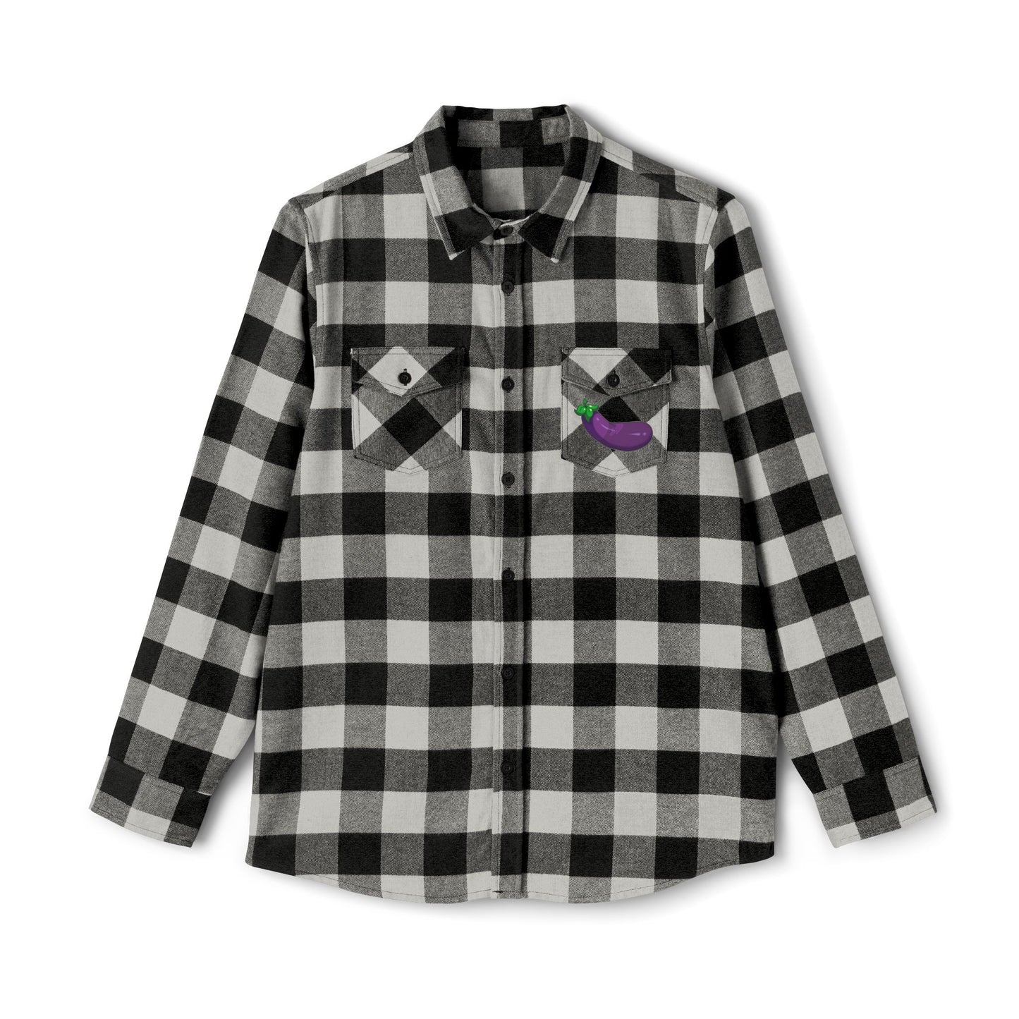 Wet Eggplant Flannel Shirt