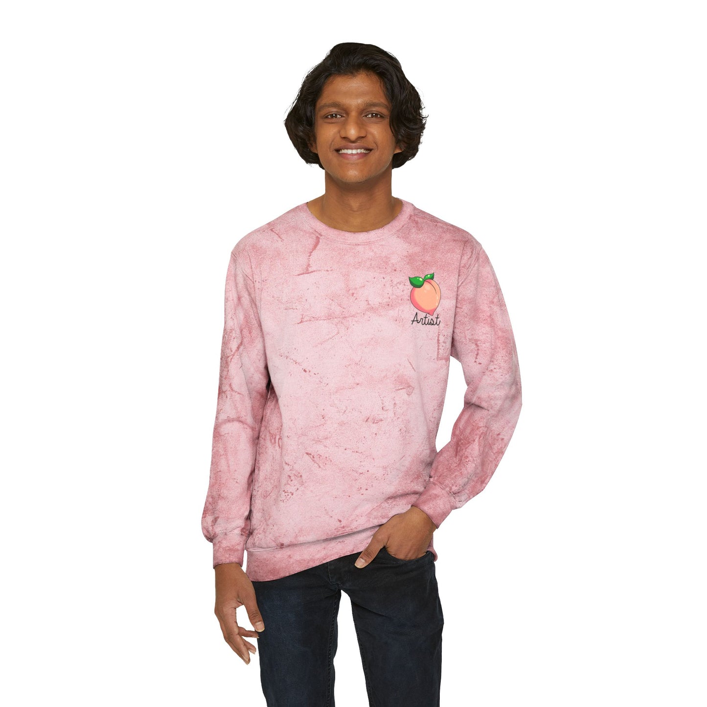 Peach Artist Sweatshirt