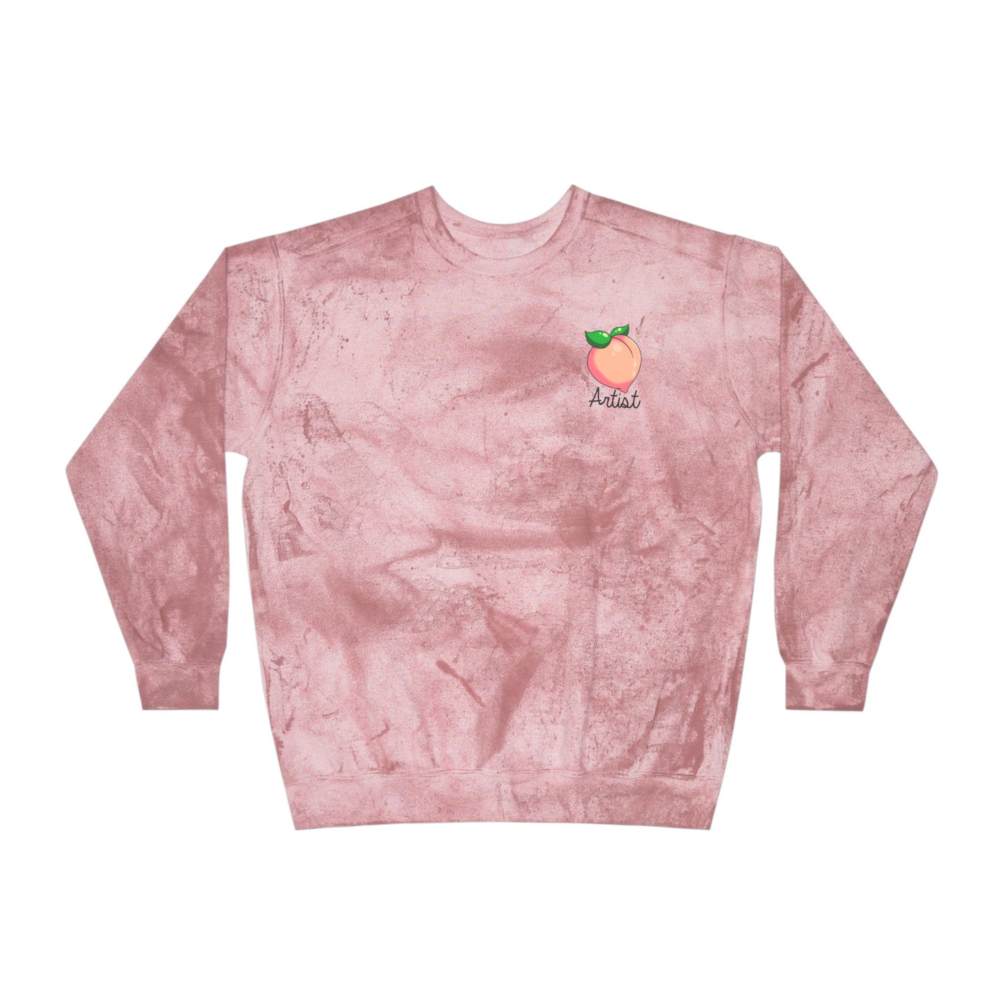 Peach Artist Sweatshirt