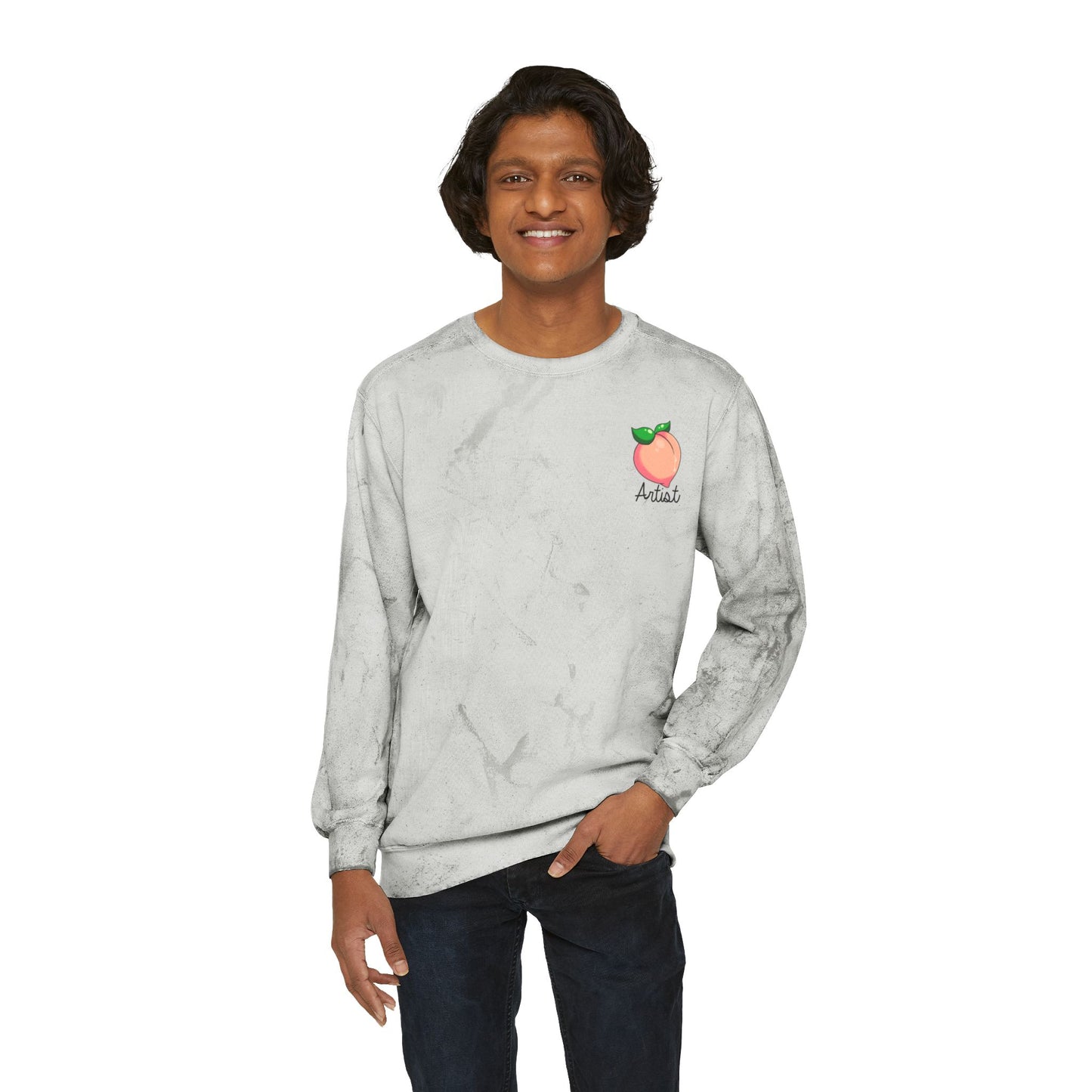 Peach Artist Sweatshirt