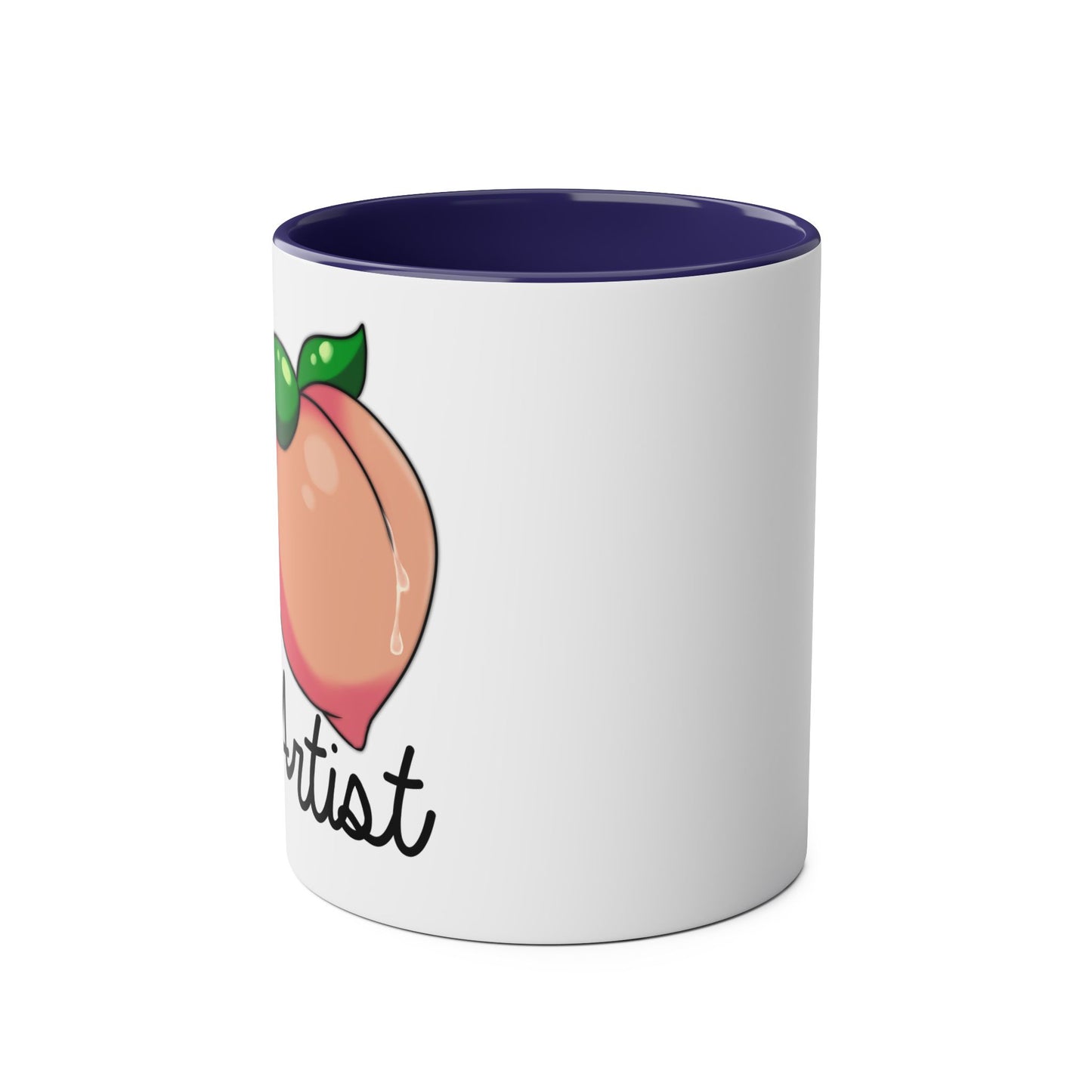 Peach Artist Mug, 11oz