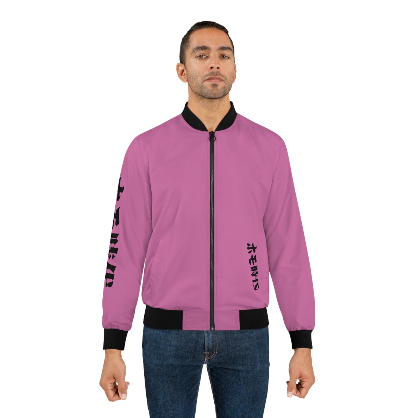 HOMO JIDAI Bomber Jacket (KuroPink Version)