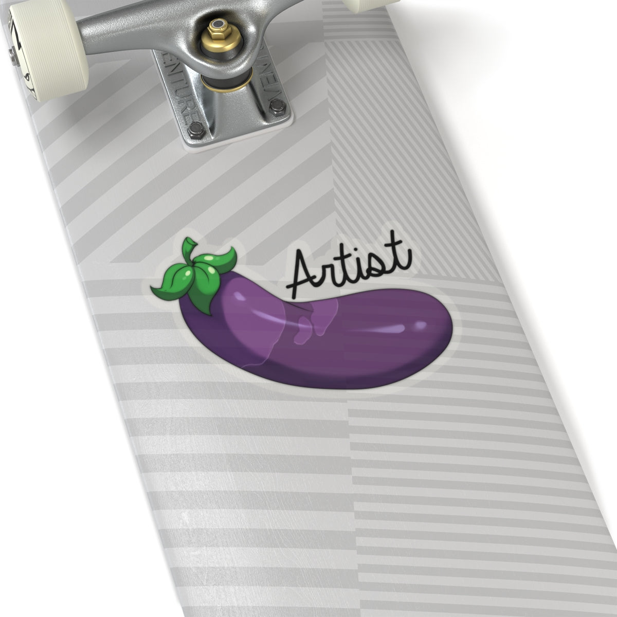 Eggplant Artist Sticker