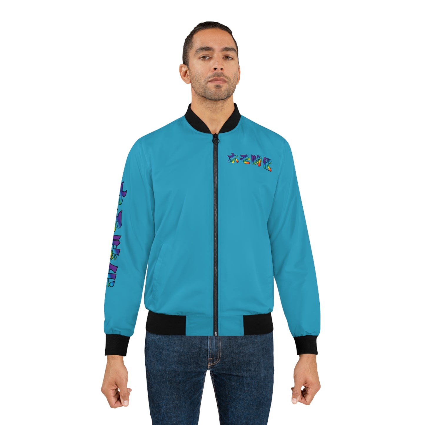 HOMO JIDAI Bomber Jacket (Rainbow Version)